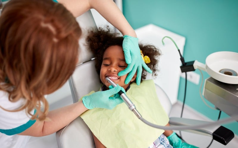 Dental polishing treatment in dental clinic 6 foods that make braces harder for kids and better alternatives